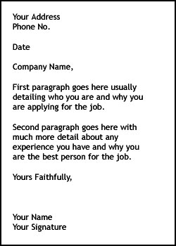 Sample resume cover letter