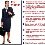 What to wear for an interview for women